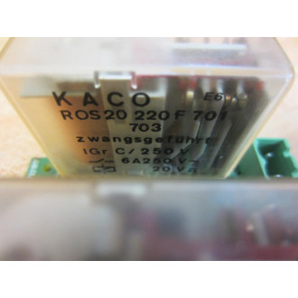 Sick 7021817 Relay Assy PCB PWB910161 - Used