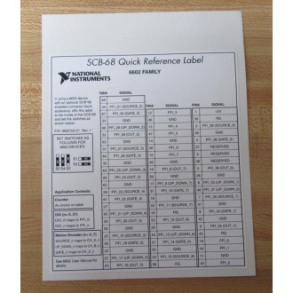 National Instruments 778052G-01 NI-DAQ Software 778052G01
