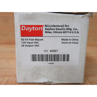 Dayton 4VZE7 Transformer