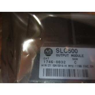 Allen Bradley 1746-OB32 SLLC500 Output Mod 1746-0B32 Ser.C - New No Box