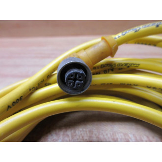 Banner 32953 Micro Fast Cordset MQAC-415 RA 16' Cable - Used