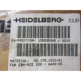 Heidelberg HDM-00781209402 NT85 Power Supply 00.781.208302