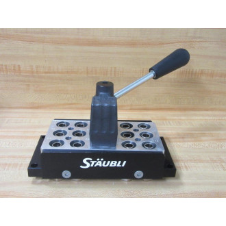 Staubli RMI09-5202JV Valved Plug RMI095202JV Complete Unit - New No Box