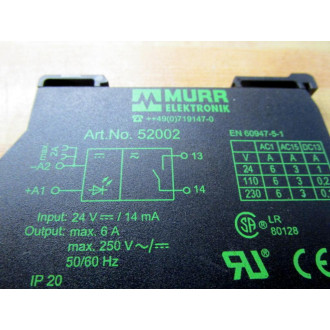 Murr Elektronik 52002 Relay - New No Box