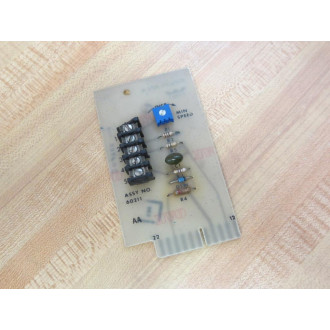 Nidec 60211 Drive Input Board  1041549 Rev.A -Small Housing Chip - Used