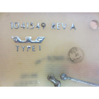 Nidec 60211 Drive Input Board  1041549 Rev.A -Small Housing Chip - Used