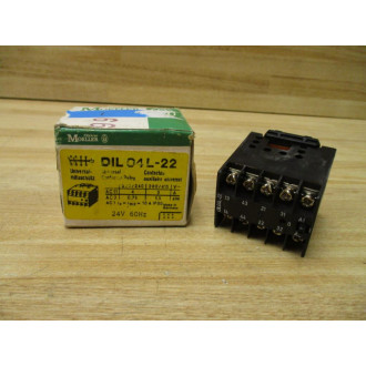 KlocknerMoeller DIL04L-22 Contactor DIL04L22 - New No Box