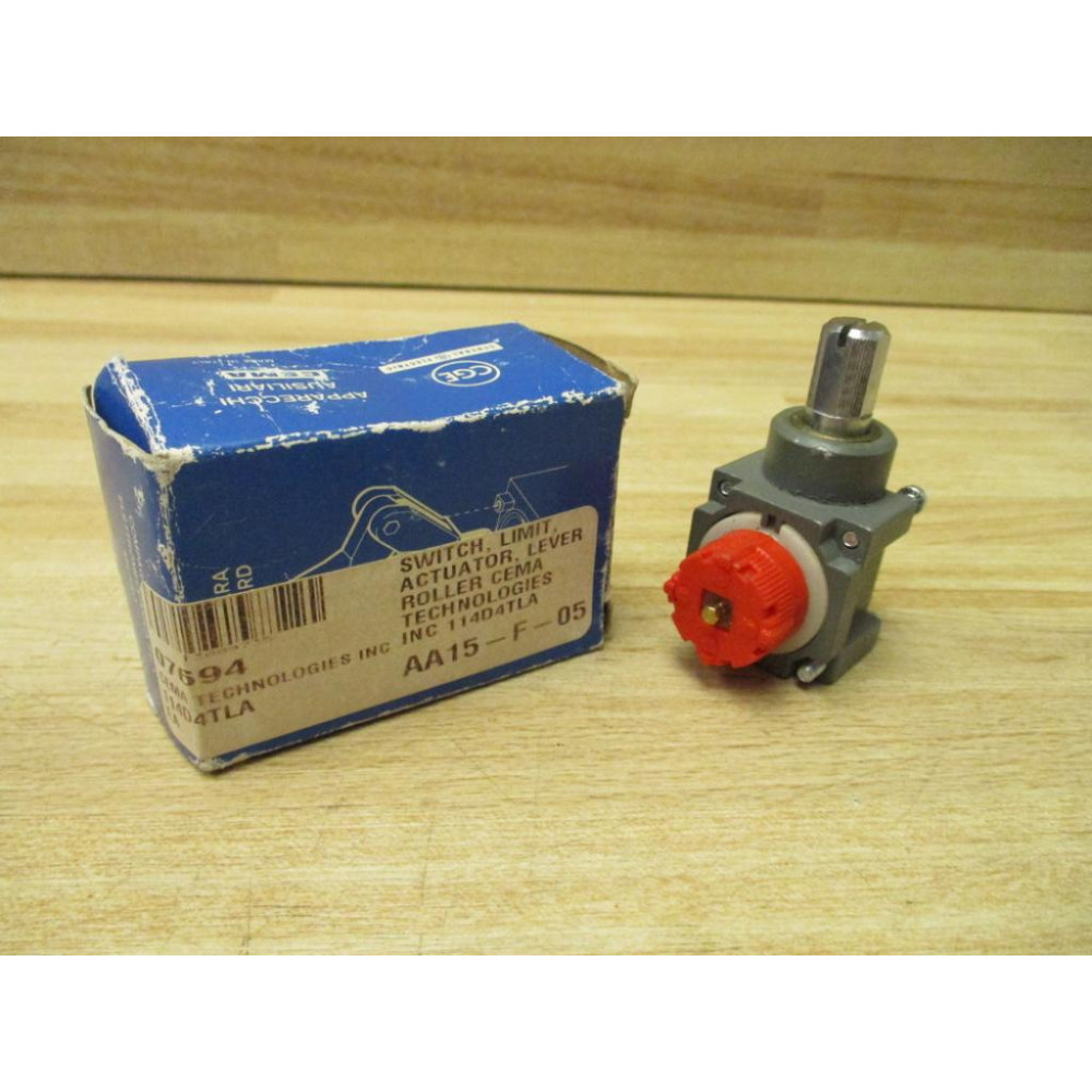 General Electric 114D4TLA Cema Limit Switch Actuator WO Roller Lever Arm
