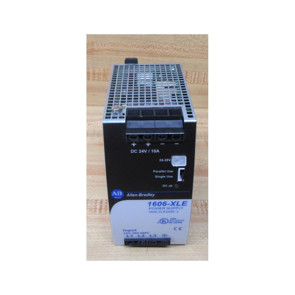 Allen Bradley 1606-XLE240E-3 Power Supply 1606XLE240E3 - New No Box Allen Bradley 1606-XLE240E-3 Power Supply 1606XLE240E3 - New No Box