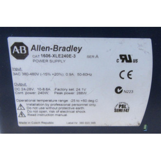 Allen Bradley 1606-XLE240E-3 Power Supply 1606XLE240E3 - New No Box