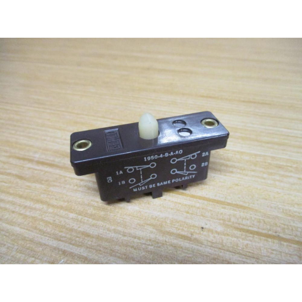 Gemco 1950-4-B-A-A0 Limit Switch 1950-4-B-A-AO - New No Box