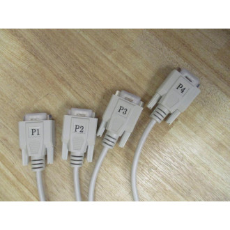 Digi 76000003 4 Port DB9M IO Cable