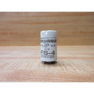 Sylvania FS-4 Fluorescent Lamp Starter FS4 (Pack of 4) - New No Box