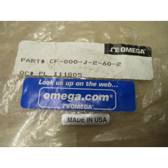 Omega CF-000-J-2-60-2 Extruder Thermocouple CF000J2602
