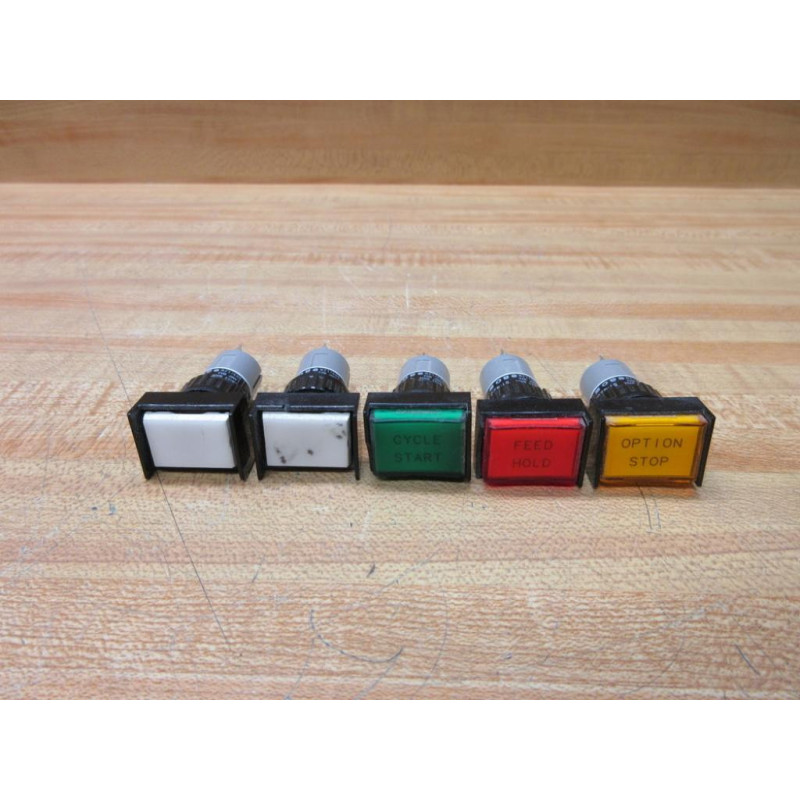 EAO 51-425 .036 A Pushbutton Switch 51425036 (Pack of 5) - Used