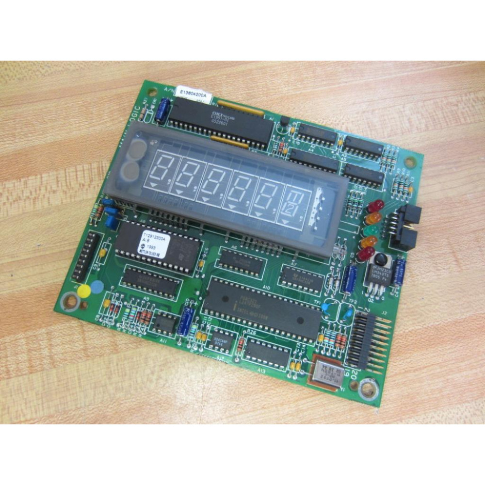 Mettler-Toledo A12907800A Main Logic Display Bd E13604200A - Used