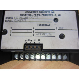 Converter Concepts VI120-191-00CX Power Supply VI12019100CX - Used