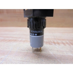 EAO 51-425 .036 A Pushbutton Switch 51425036 (Pack of 5) - Used
