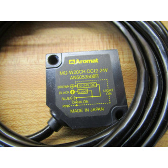 Aromat MQ-W20CR-DC12-24V Photoelectric Sensor  AN5053508R - New No Box