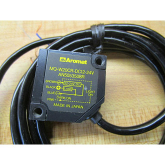 Aromat MQ-W20CR-DC12-24V Photoelectric Sensor  AN5053508R - New No Box