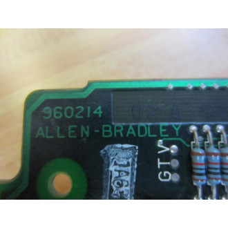 Allen Bradley 960214 Circuit Board Rev.3 960214-02 A - w2 Cable Leads - Used