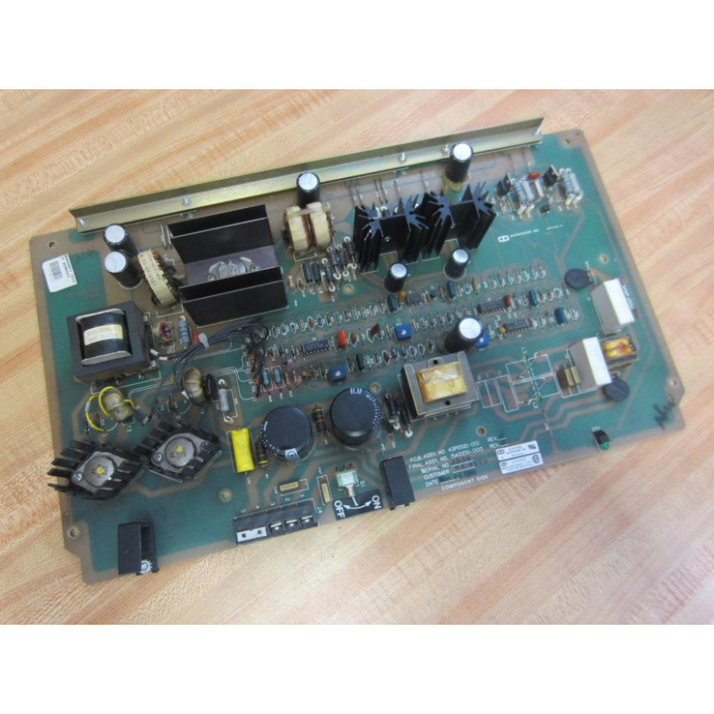 Datapower 15A0251-000 Power Board 43P0021-001 - Used