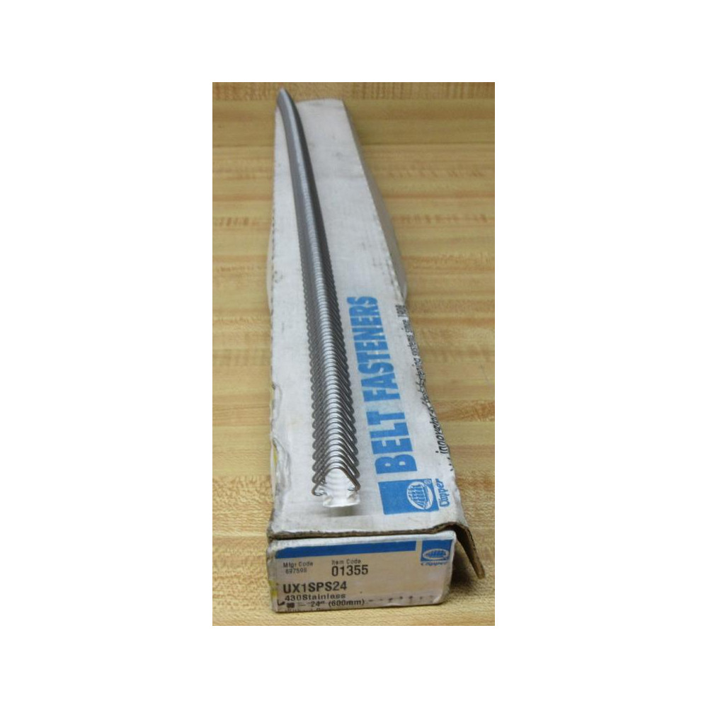 Clipper 01355 Belt Fastener UX1SPS24 (Pack of 6)