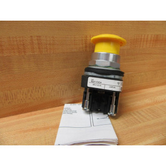 Allen Bradley 800T-FX9D4 Push Button Yellow W800T-XD4 - New No Box