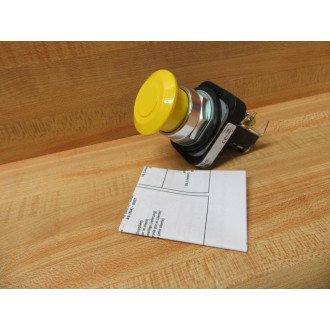 Allen Bradley 800T-FX9D4 Push Button Yellow W800T-XD4 - New No Box