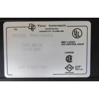 Texas Instruments 500-5052 RTD Module 5005052 - Used