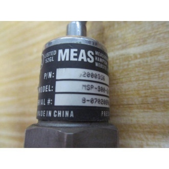 MEAS MSP-300-2K5-P-2-N-2 Pressure Transducer 2000356 - Used