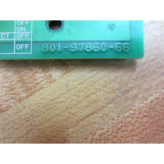 Murata 801-97860-53 Circuit Board 801-97860-66 - Used