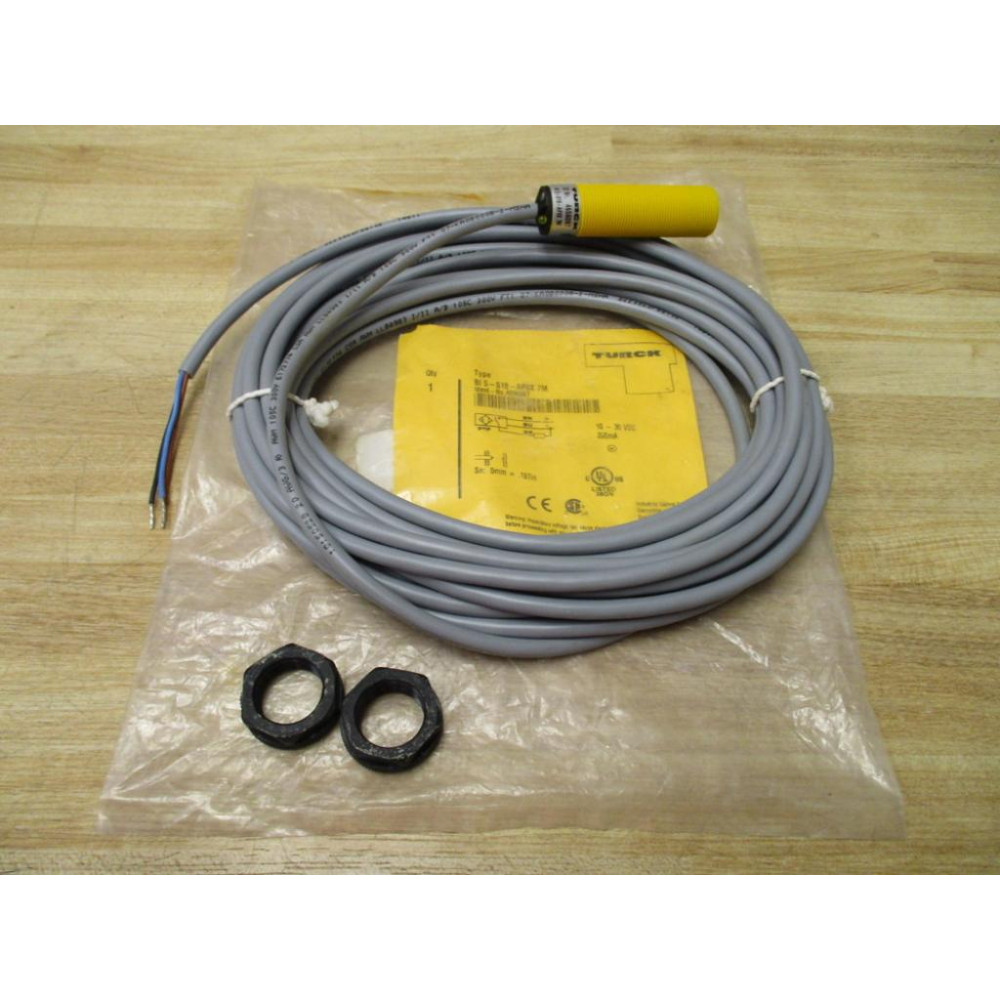 Turck BI5-S18-AP6X 7M Inductive Sensor BI5S18AP6X7M Turck BI5-S18-AP6X 7M Inductive Sensor BI5S18AP6X7M