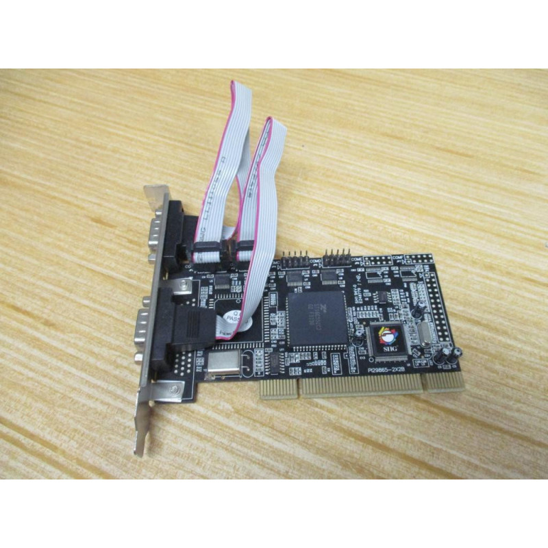 Siig JJ-P04511-S1 Serial PCI Adapter P129865-2X2B WO 2 Port Extension - Used