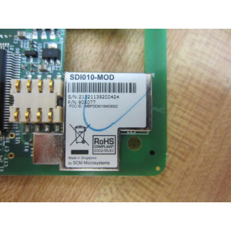SCM Microsystems SDI010-MOD Zebra SDI010 PCBA 905077 - Used