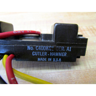 Cutler Hammer C400KG1 Eaton Cover Control Kit C400KGI WStart-Stop Control - New No Box