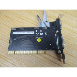 Siig JJ-P04511-S1 Serial PCI Adapter P129865-2X2B WO 2 Port Extension - Used