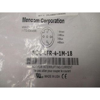 Mencom MDC-4FR-4-1M-18 Receptacle 2TLA850713R4200