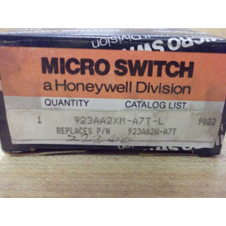 Honeywell Micro Switch 923AA2XM-A7T-L Sensor 923AA2XMA7TL