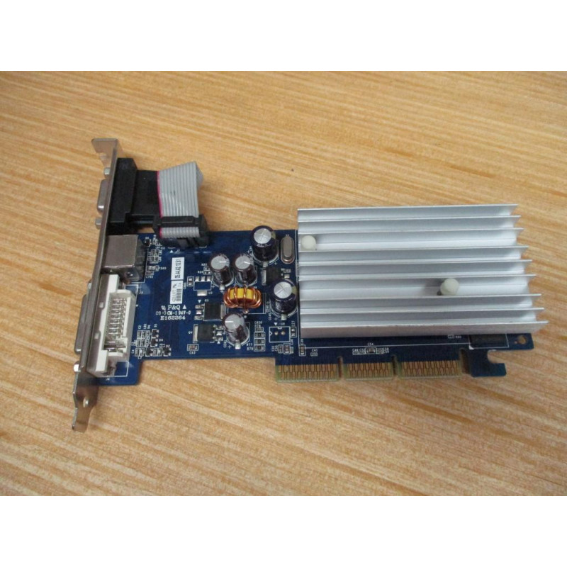 PNY G662W00A8E24T0TE4AJA GeForce 6200 256MB AGP Video Card - Used