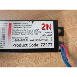 General Electric GE232MV-N-DIY Multivolt Ballast 72277 (Pack of 3) - New No Box