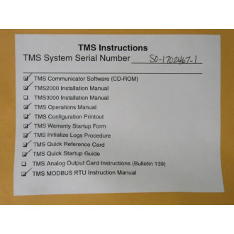 Pneumercator TMS 2000 Tank Management System TMS2000