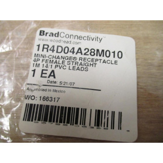 Brad Harrison  Daniel Woodhead 1R4D04A28M010 Mini-Change Receptacle