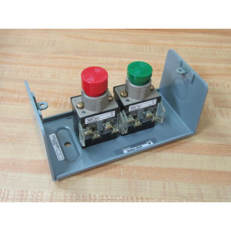 Allen Bradley 800H-2HAM Push Button Enclosure 800H2HAM W800H-BK6  800H-AK1 Allen Bradley 800H-2HAM Push Button Enclosure 800H2HAM W800H-BK6  800H-AK1