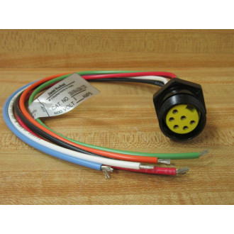 Daniel Woodhead 42607 Female Cable Assembly 2R6004A20A120 8 Amp