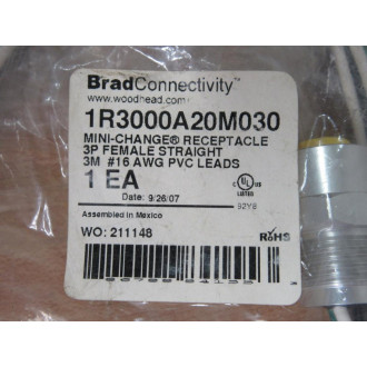 Woodhead Connectivity 1R3000A20M030 Cable