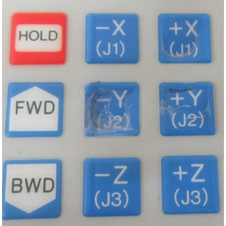 Fanuc A05B-2308-C300 Teach Pendant W Cracked Keypad - Used