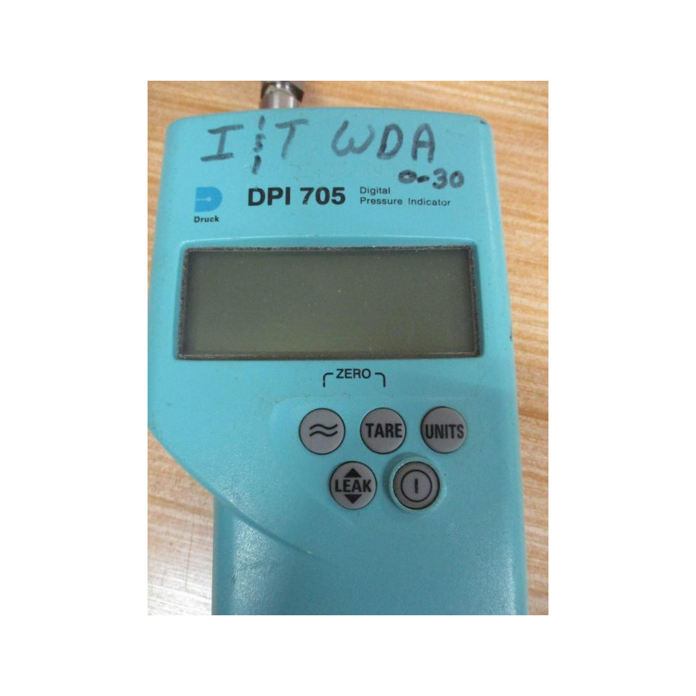 Druck DPI 705 Digital Pressure Indicator DPI705 W Case - Used