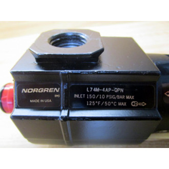 Norgren Excelon L74M-4AP-QPN Lubricator L74M4APQPN - New No Box