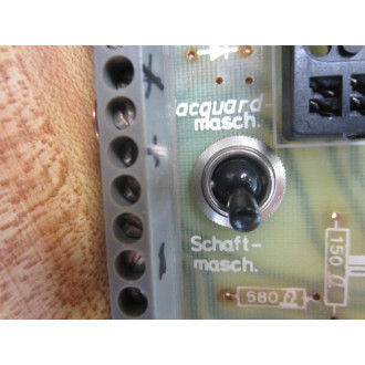 Jacquard Schaft Circuit Board Alternate Component  Configuration - Used